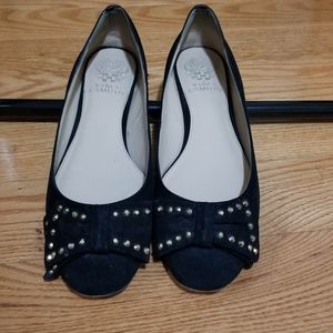 Vince Camuto Annaley Studded bow ballerina flats